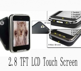 16GB 2.8 Touch Screen MP3 MP4 Camera Video Player